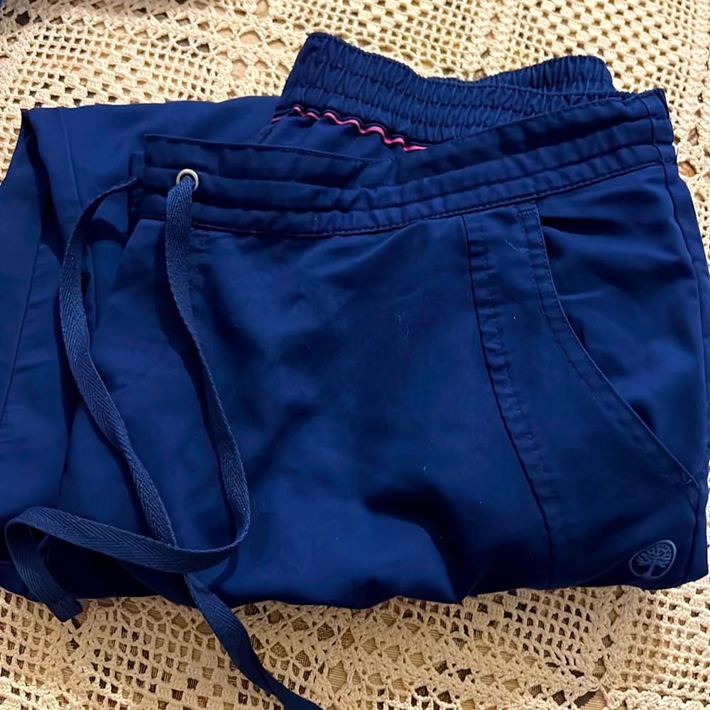Purple Label Navy Scrub Pant